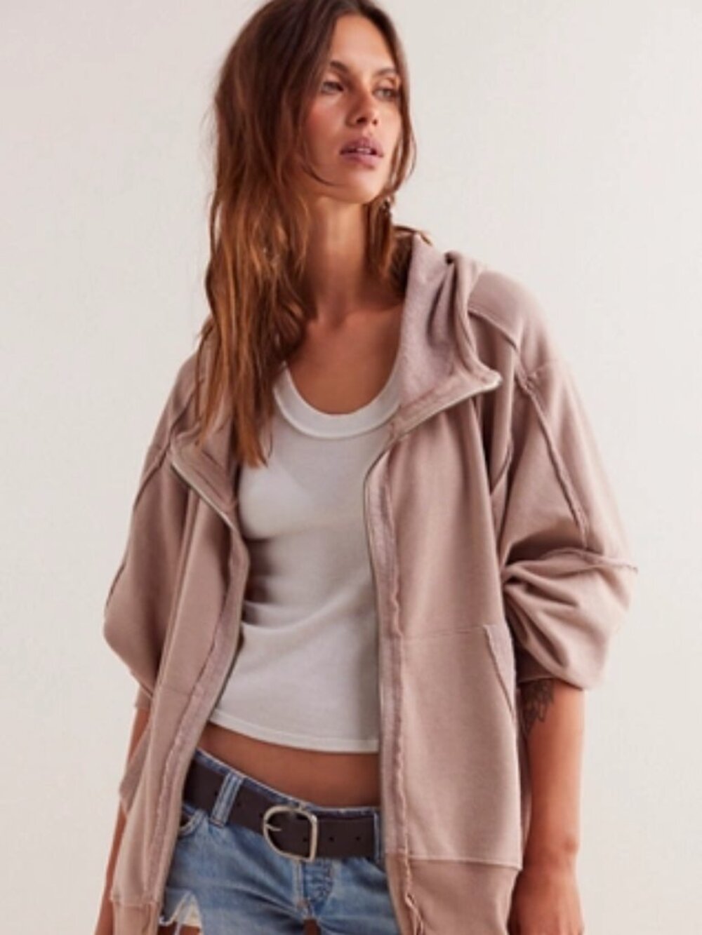 We the Free/Free People Camden Zip Sweatshirt
